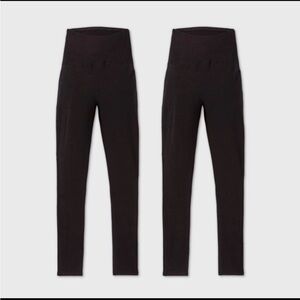 Two pack maternity knit leggings - Ingrid & Isabel - size XL